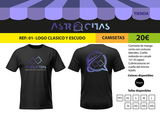 Camisetas Astrocitas