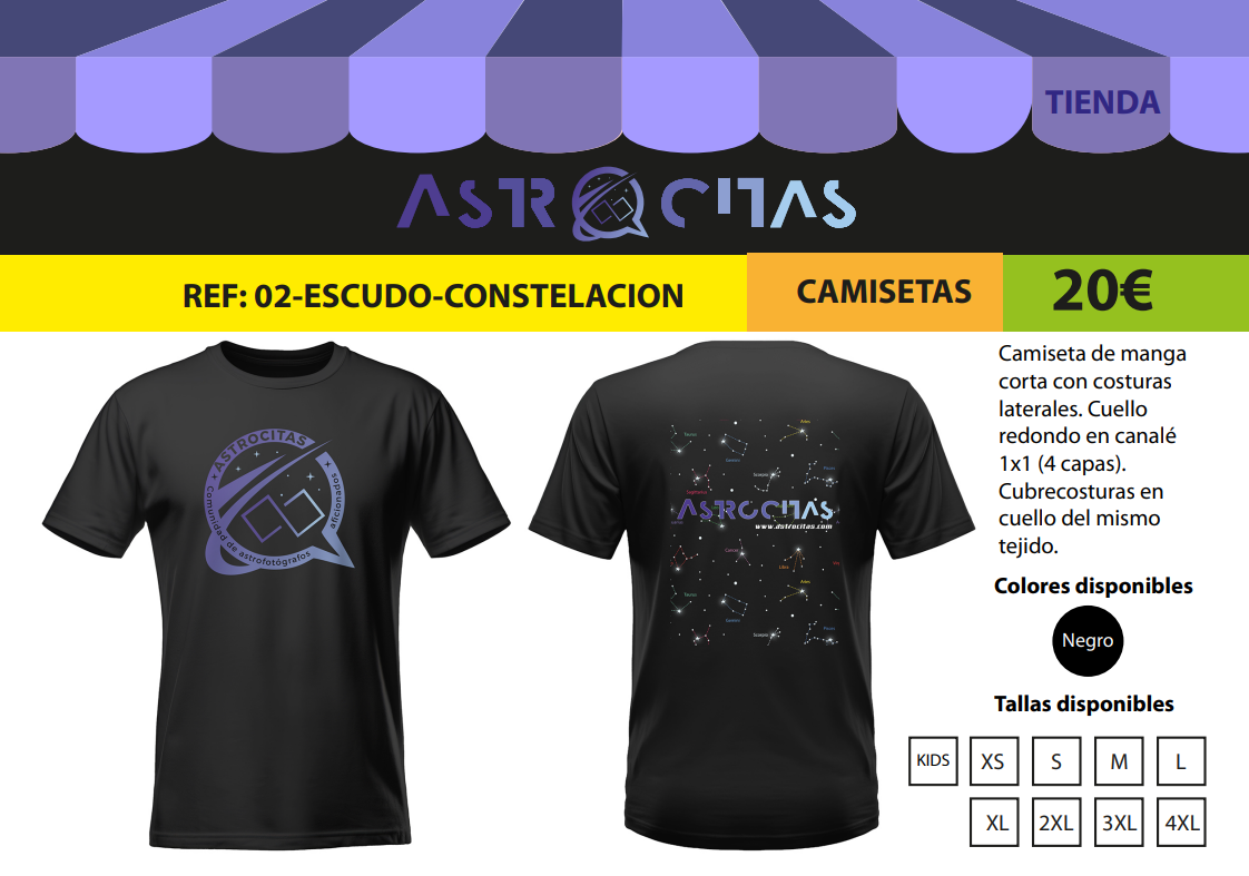 Camisetas Astrocitas