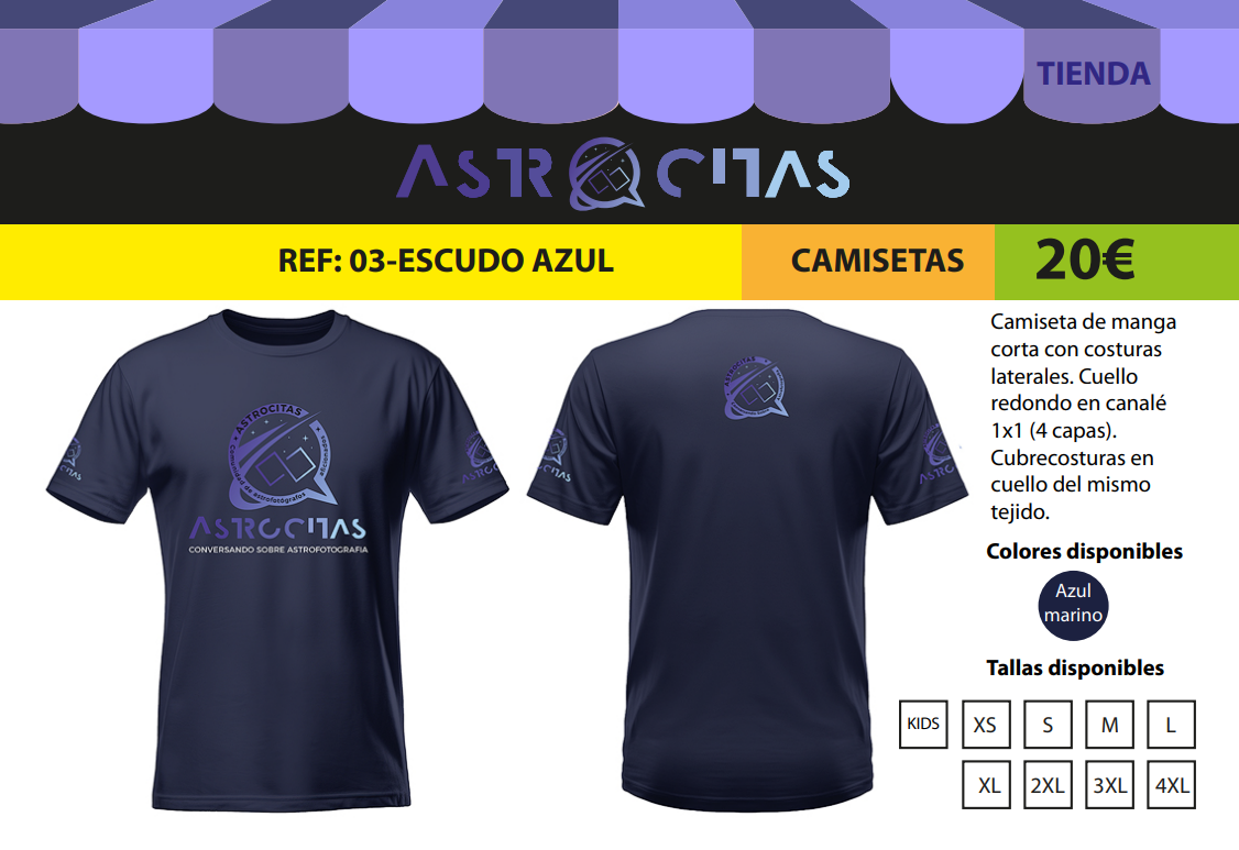 Camisetas Astrocitas
