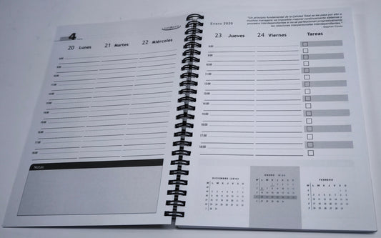 Agenda A5 personalitzada